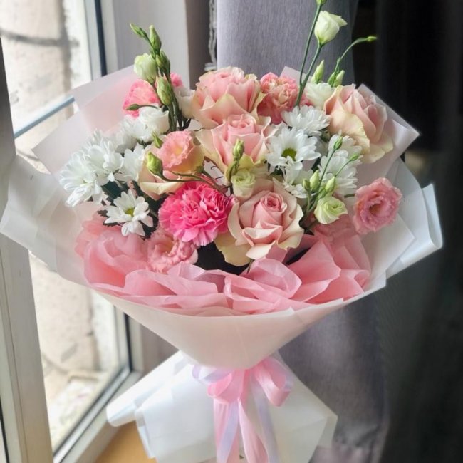 Букет цветов "Вояж" Букет цветов "Вояж"