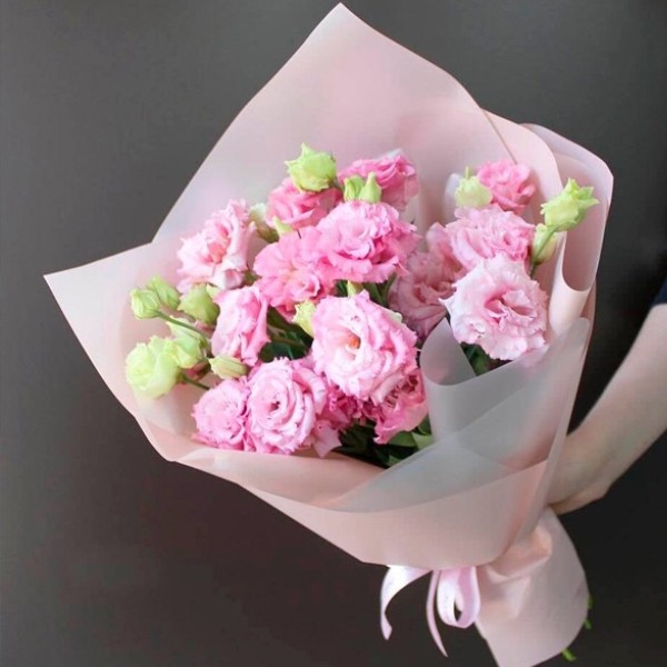 Букет цветов "Букет из розовых эустом" Букет цветов "Букет из розовых эустом"